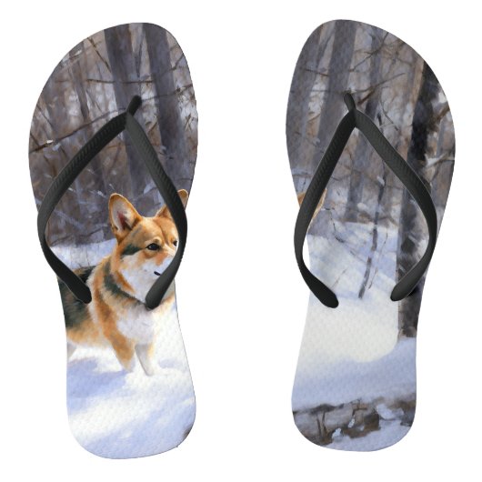 Paar slippers teenslippers (Voetbed)