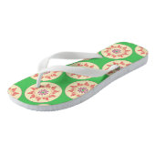 Paar slippers teenslippers (Schuin)