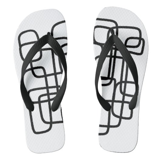 Paar slippers teenslippers (Voetbed)