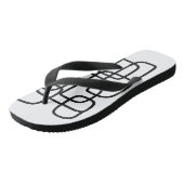 Paar slippers teenslippers (Schuin)