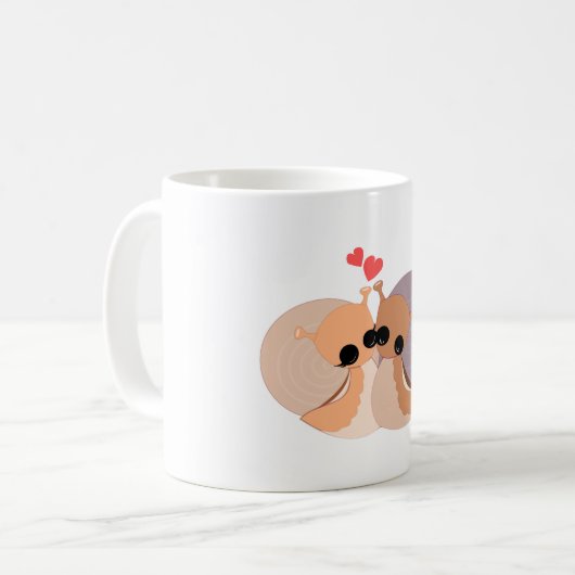 Paar Snail Mok (Voorkant links)