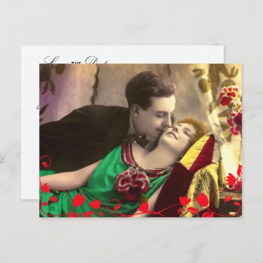  paar sparen de Sjabloon van de Datum (Voorkant / Achterkant)