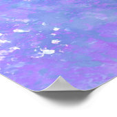 Paar Sparrow in de winter Poster (Hoek)