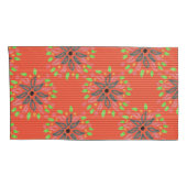 Paar stijlvolle kussen Hoesjes in Sinaasappel Kussensloop (Achterkant-Rechts)