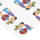 Paar tablet - Liefde Tafelkleed (Gekanteld)