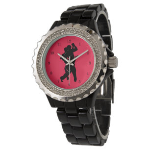 Paar Tango Dancer horloge