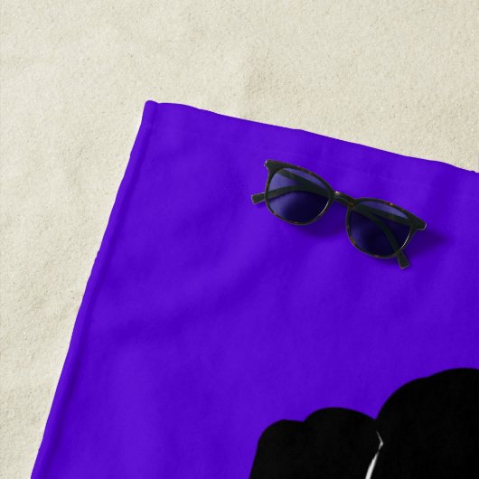 Paar Tango Dancer Strandlaken - Kies Kleur (In situ)