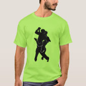 Paar Tango Dancer T-shirt (Voorkant)