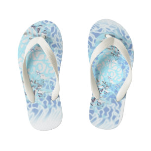 Paar Teenslippers Abstracte Kunst wind