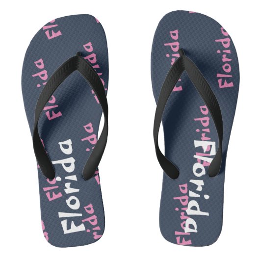 Paar Teenslippers, Florida Teenslippers (Voetbed)
