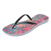 Paar teenslippers in Perzische stijl (Schuin)