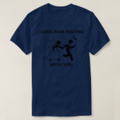 Paar Testen T-shirt (Design voorkant)