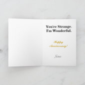 Paar toast op vriendschappelijk Wenskaart Feestdagen Kaart (Binnen)