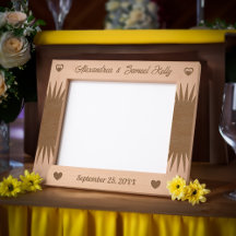 Paar Trouwen en Jubileum Script Houten