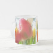 Paar Tulip-Mok Matglas Koffiemok (Voorkant links)