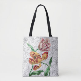  paar tulpenbloemen  Canvas tas