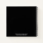 Paar Tuxedo Cats spiraal notitieboek (Achterkant)