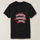 Paar valetine dag T-Shirt (Design voorkant)