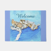 Paar van balletschoeisel Deurklep Deurmat (Voorkant)