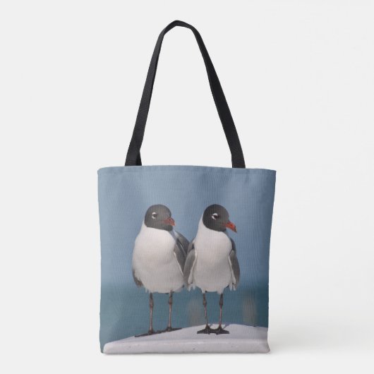 Paar van Black Headed Gulls Tote Bag (Achterkant)