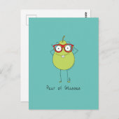 Paar van bril, Briefkaart van de ute en de Funny (Voorkant / Achterkant)