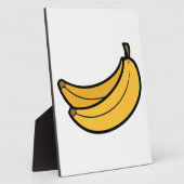 Paar van Cartoon Bananas Fotoplaat (Zijkant)