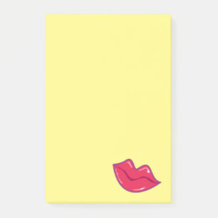 Paar van Cherry Red Lips Post-it® Notes