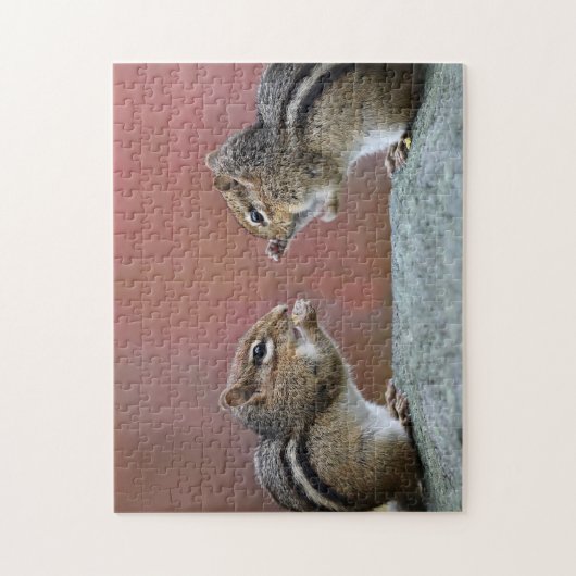 Paar van Chipmunks Legpuzzel (Verticaal)