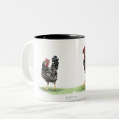 Paar van de Mok van Ancona Kippen. (Voorkant links)