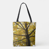 Paar van de Natuur van de herfst van de Gele Maple Tote Bag (Achterkant)