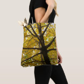 Paar van de Natuur van de herfst van de Gele Maple Tote Bag (Dichtbij)
