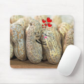 Paar van de pinda's Love Muismat (Met muis)