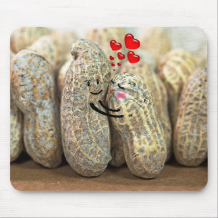 Paar van de pinda's Love Muismat