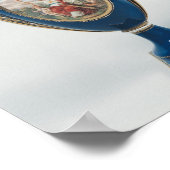 Paar van de vassen van Sevres, versierd met aantij Poster (Hoek)