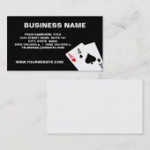 Paar van de Visitekaartjes van Aces (Voorkant / Achterkant)