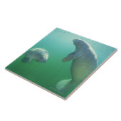 Paar van de vlindermaffiantijnen tegeltje (Zijkant)