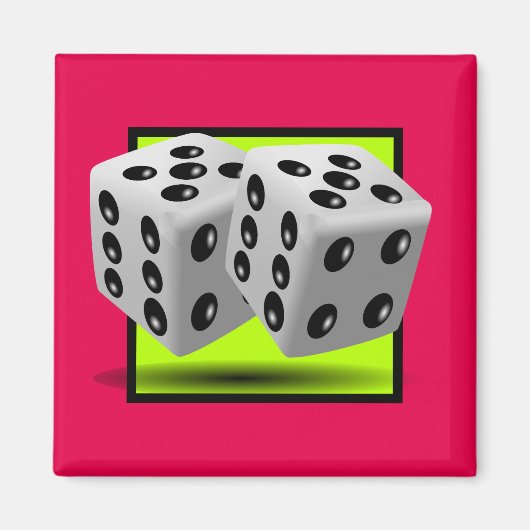 Paar van Dice Magneet (Voorkant)