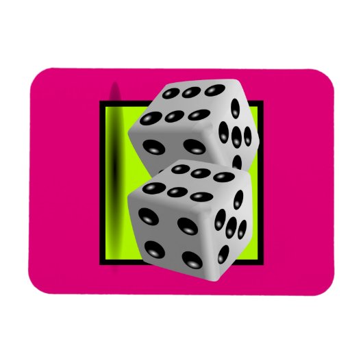 Paar van Dice Magneet (Horizontaal)