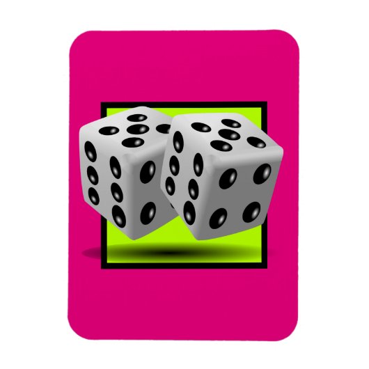 Paar van Dice Magneet (Verticaal)