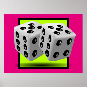 Paar van Dice Poster