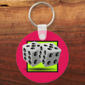 Paar van Dice Sleutelhanger (Voorkant)