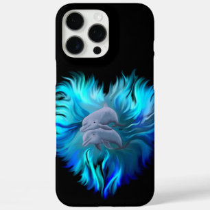 Paar van dolfijnen iPhone 16 pro max hoesje