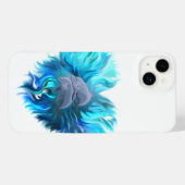 Paar van dolfijnen iPhone hoesje (Achterkant horizontaal)