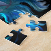 Paar van dolfijnen legpuzzel (Zijkant)