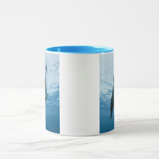 Paar van dolfijnen mok (Midden)