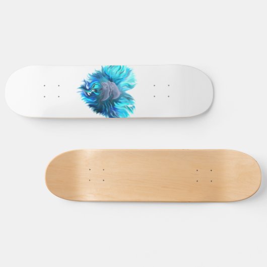 Paar van dolfijnen persoonlijk skateboard (Horizontaal)
