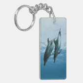 Paar van dolfijnen sleutelhanger (Voorkant Links)