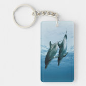 Paar van dolfijnen sleutelhanger (Voorkant)