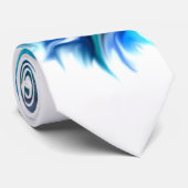 Paar van dolfijnen stropdas (Opgerold)