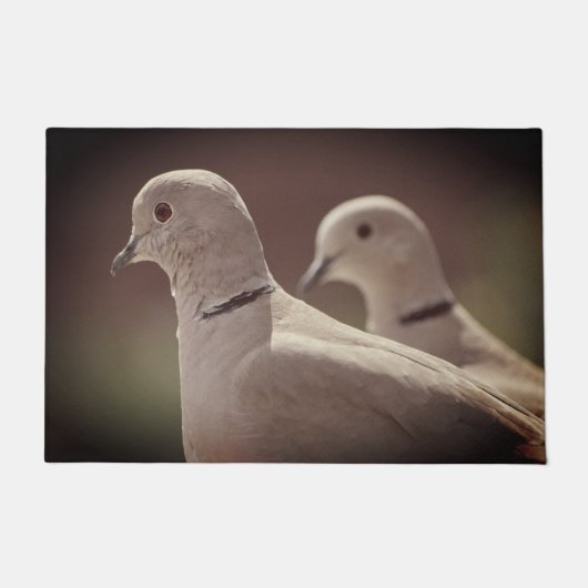Paar van Doves Doormat Deurmat (Voorkant)